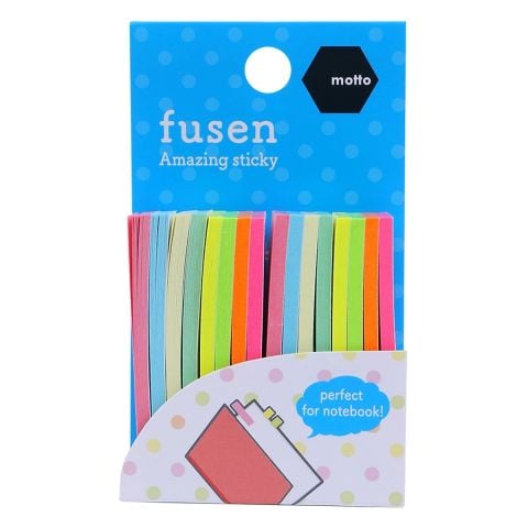 GIẤY NOTE MOTTO 8 MÀU 15X50MM CYQF15-AS (0013-ĐĐ)