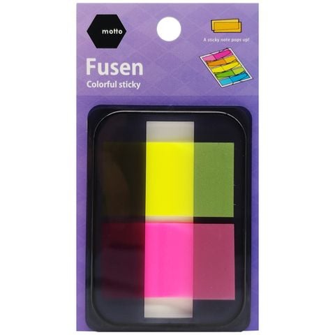 MOTTO - GIẤY NOTE FILM CASE 2 MÀU 44X25MM CYFFCS-2CB