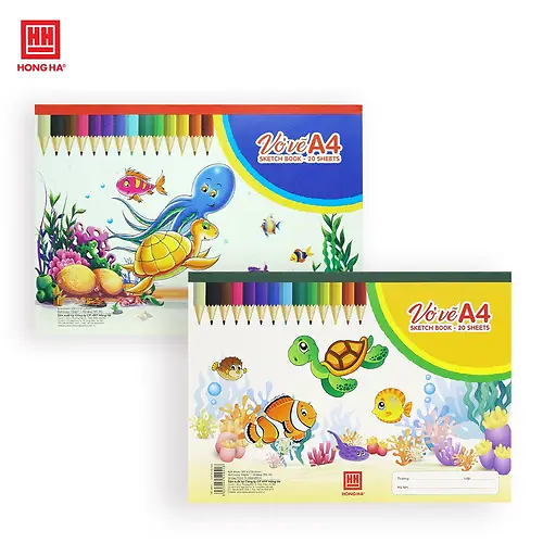 HH-Vở Vẽ A4 20 Tờ ĐL: 100/78(10Q/LỐC) (THKG0064)