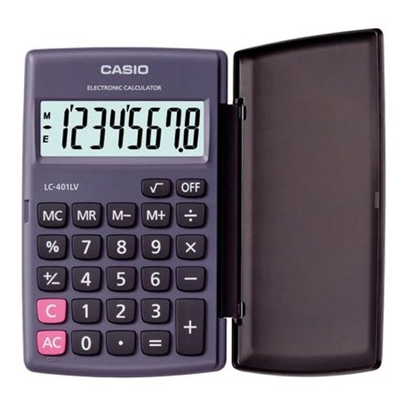 MÁY TÍNH CASIO LC401LV,BK(4014-BT)