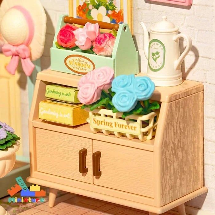 ROBOTIME LẮP RÁP VƯỜN TRÀ NỞ RỘ DW013B (LL)