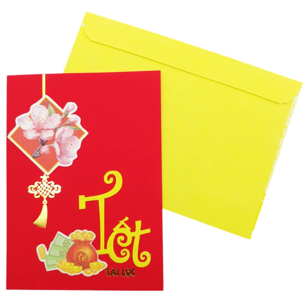 Thiệp Hk Tết (11*15) (Qc G.Long) - Giao Ngẫu Nhiên