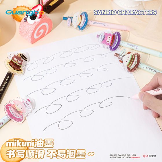 Sanrio - Bút Gel Xanh GUBKT82292-HW Hình Ngẫu Nhiên Sr Ngòi 0,5Mm