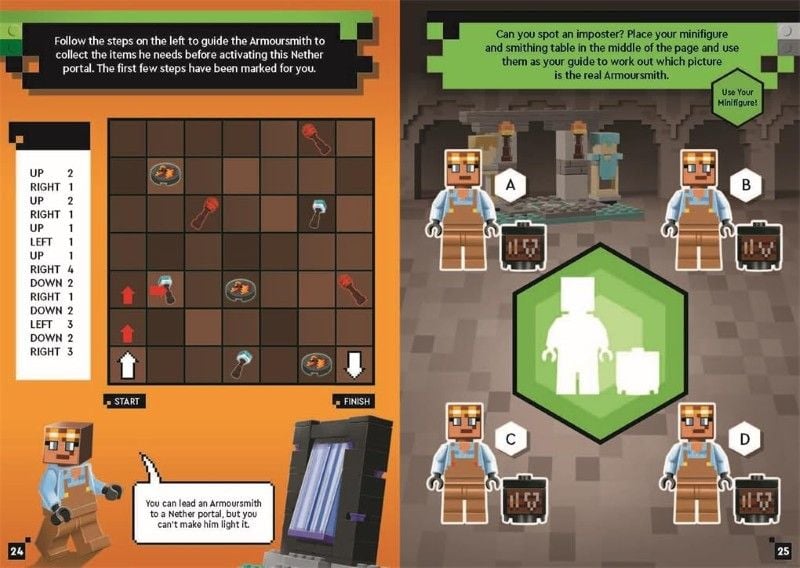 Lego Minecraft: Armoursmith Adventure Activity Book _ Mom 0626