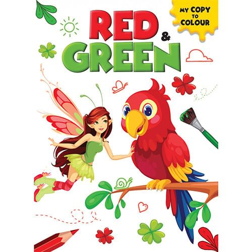 My Copy To Colour: Red & Green