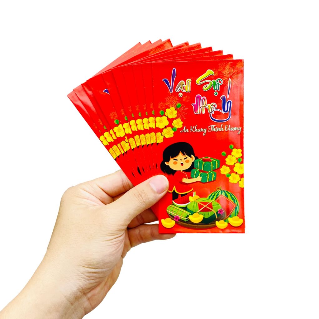 BAO LÌ XÌ LỚN X/10 (QC G.LONG) - GIAO MẪU NGẪU NHIÊN