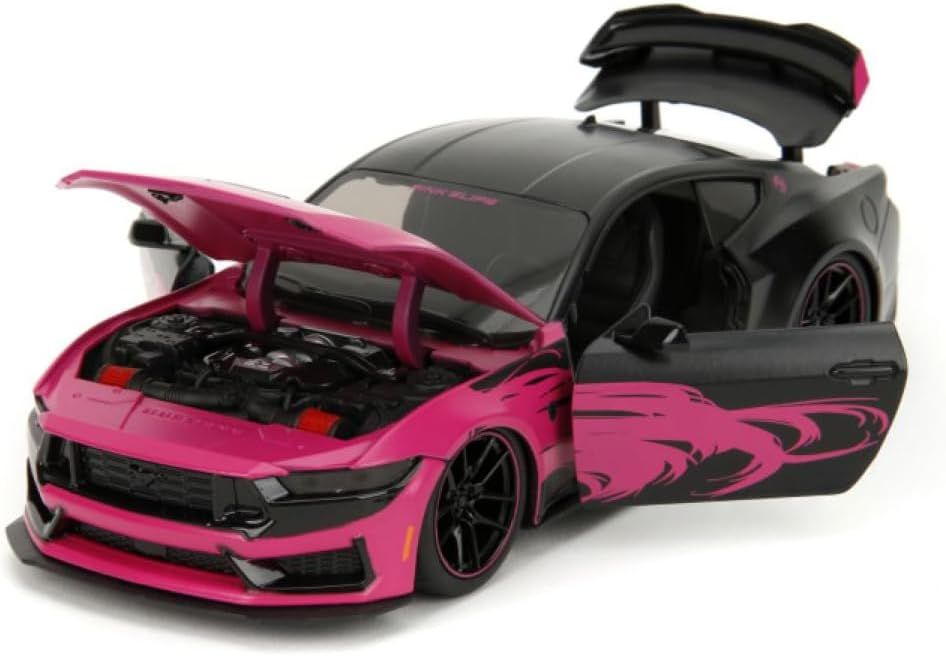 Jada Xe Mô Hình Pink Slips 2024 Ford Mustang Dark Horse 1:24