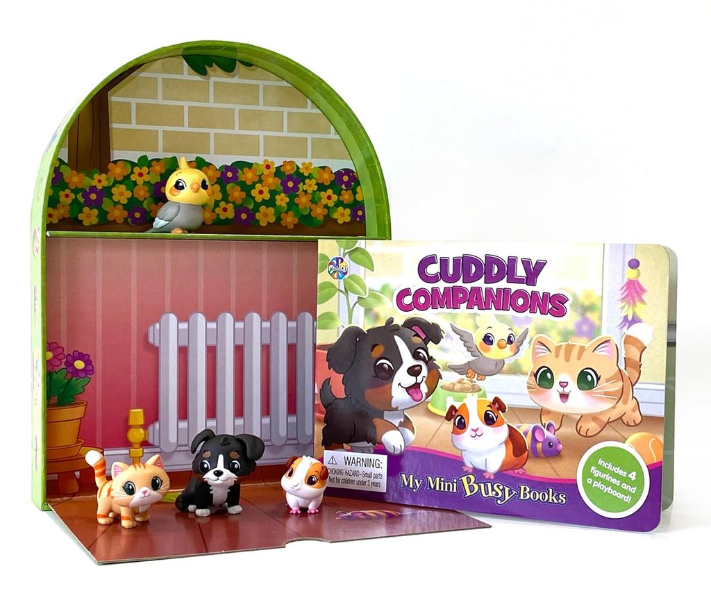 Cuddly Companions Mini Busy Books_Phidal 1024