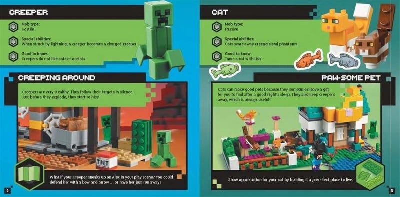 Lego Minecraft: Alex vs. Creeper _ Mom 0626