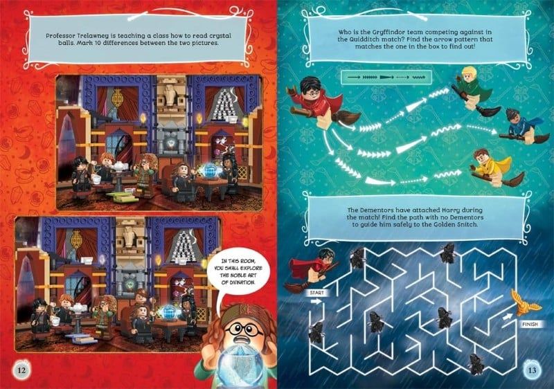 Lego Harry Potter: Duelling A Dementor Activity Book _ Mom 0626