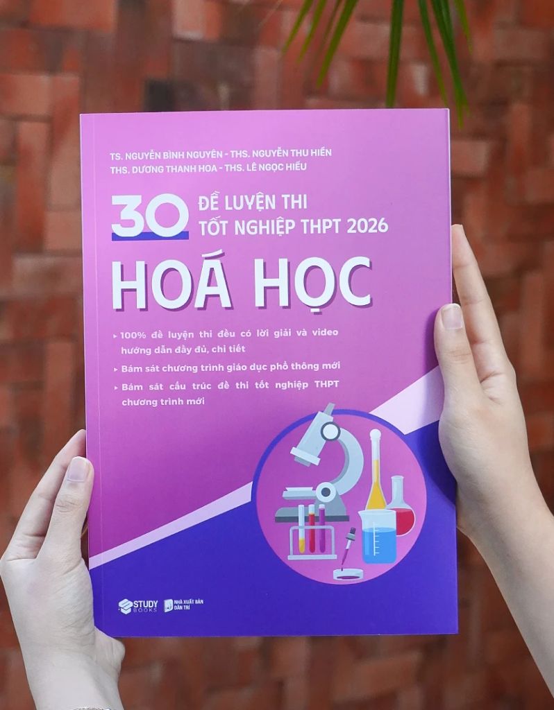 30 đề luyện thi tốt nghiệp THPT 2026 hóa học