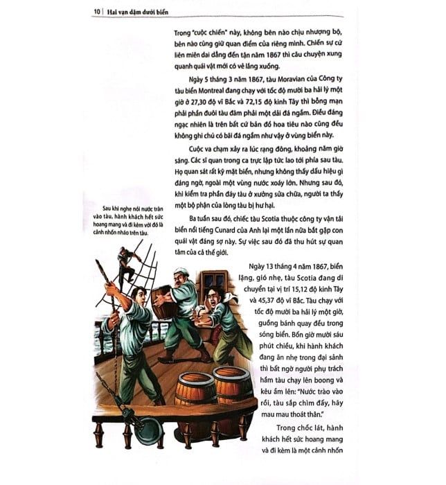 Danh Tác Trong Nhà Trường - Hai Vạn Dặm Dưới Biển