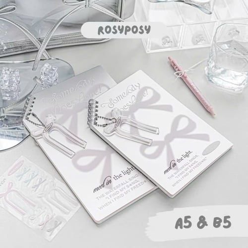 U-Trends Sổ Rosy Posy Dây Ballet Hồng Rpy40 60020910 (Thkg0084)