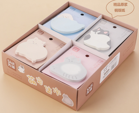 Giấy Note Hình Thú Cưng 3*3Cm 60 Tờ