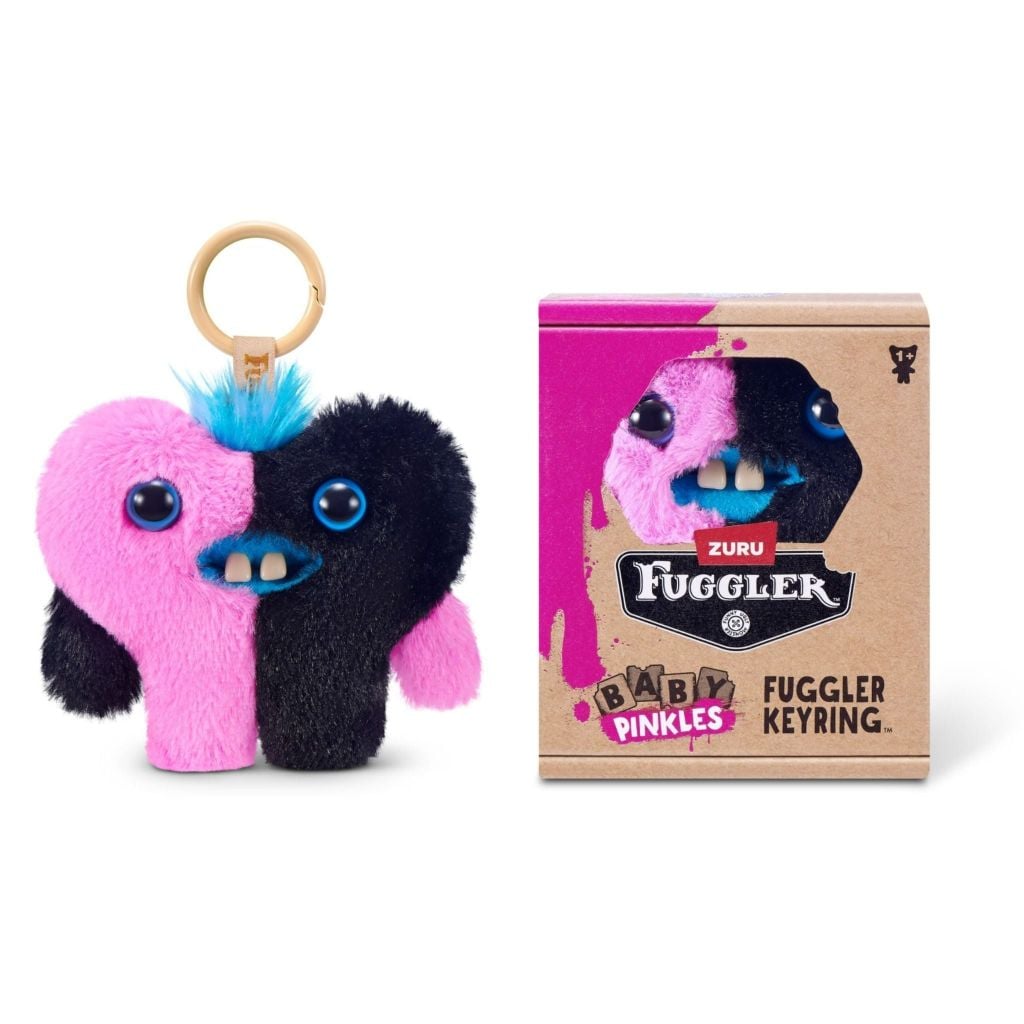 Đồ Chơi Sưu Tầm ZURU TOYS Fuggler Baby Pinkles Keyrings 3.5