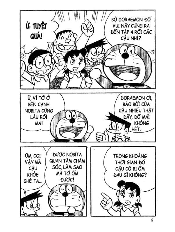 Doraemon Đố Vui Tập 4 – Doraemon Quá Khứ Và Tương Lai