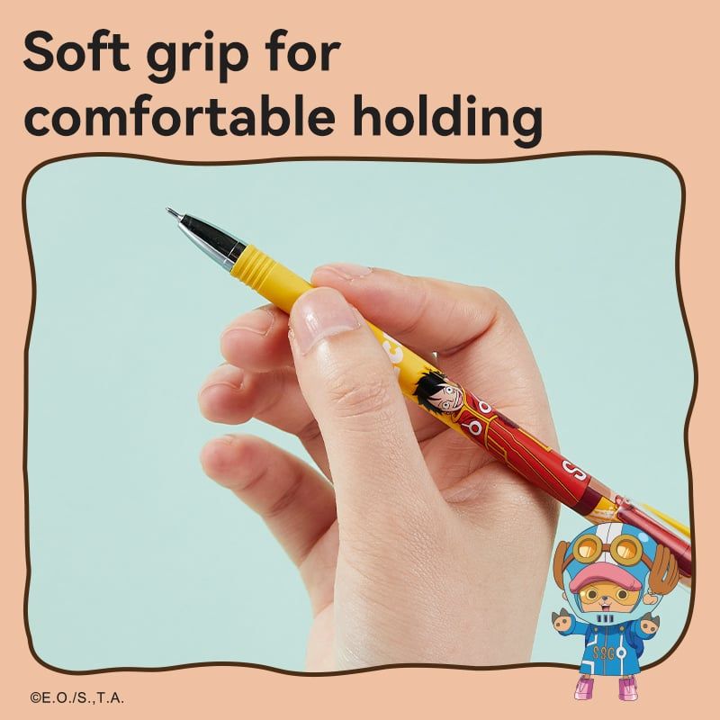 VIẾT GEL ĐEN 0.5MM ONEPIECE CG13-BK (0639-DELI)