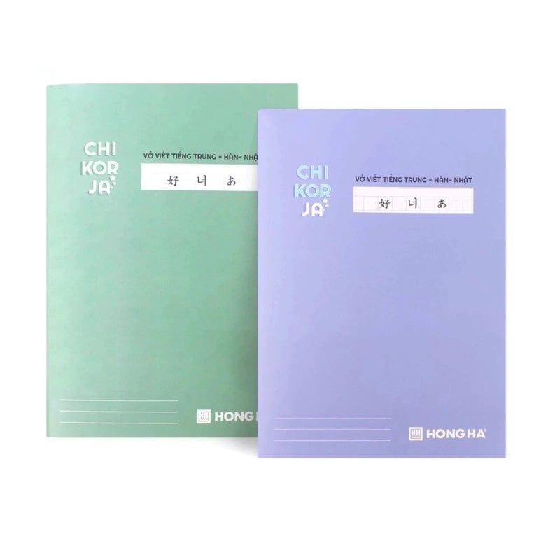 Vở Study Chi - Kor - Ja B5 80 Trang 70GSM Ô Vuông - 1466 (Giao Mẫu Ngẫu Nhiên)