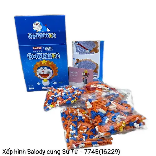 Xếp Hình Balody Mèo Dora 12 Cung (Sư Tử) 7745 (16229)