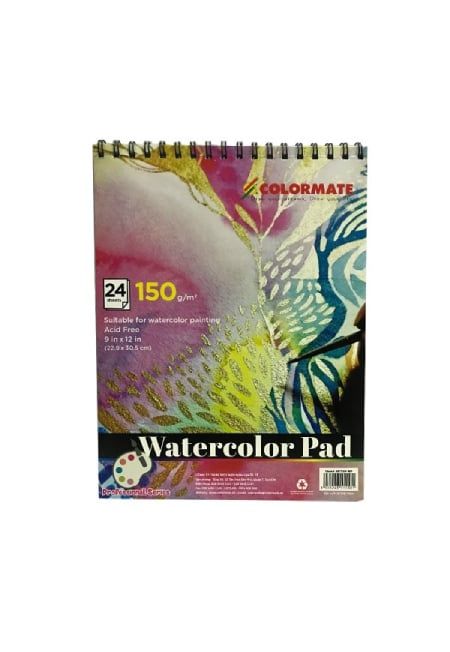 Tập Giấy Vẽ A4 Watercolor Pad A4 DL 150GMS 24 TO ARTIST-WP