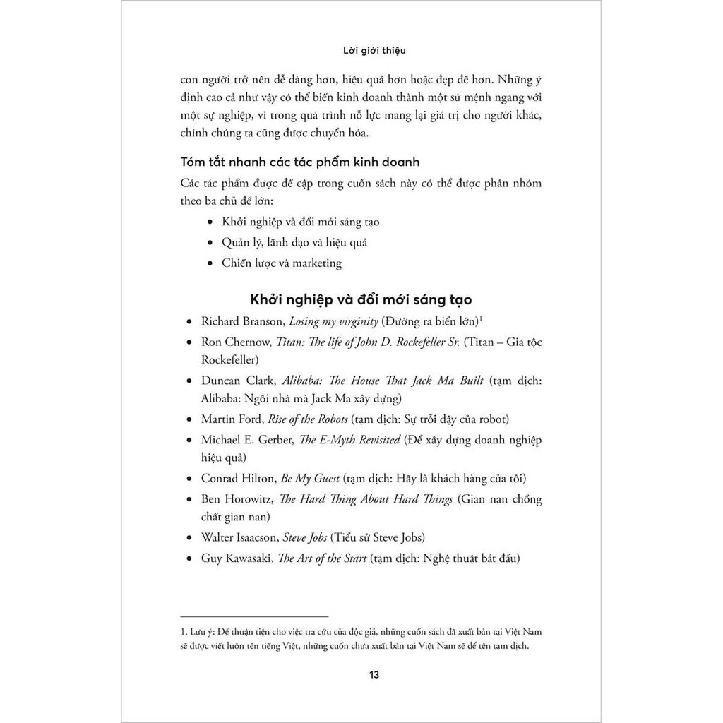 50 Cuốn Sách Kinh Điển Về Kinh Doanh