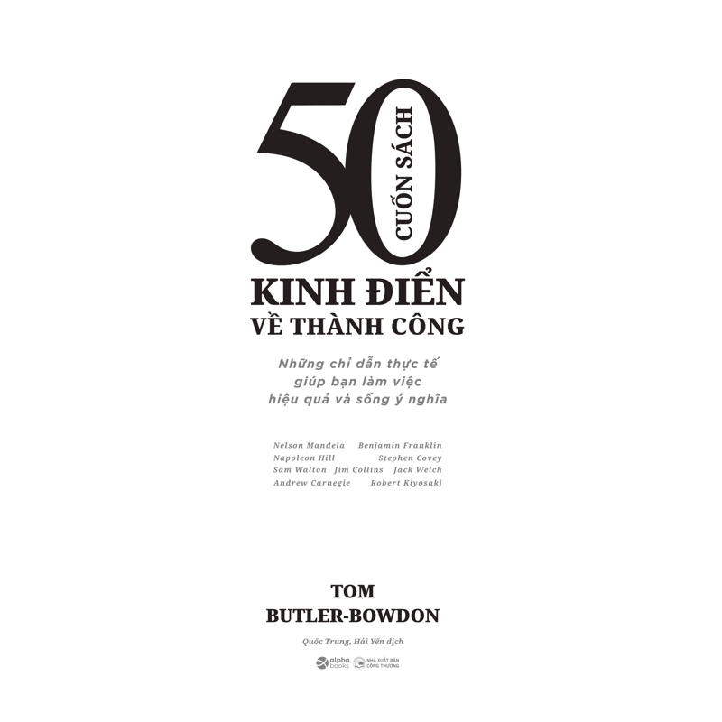 50 Cuốn Sách Kinh Điển Về Thành Công