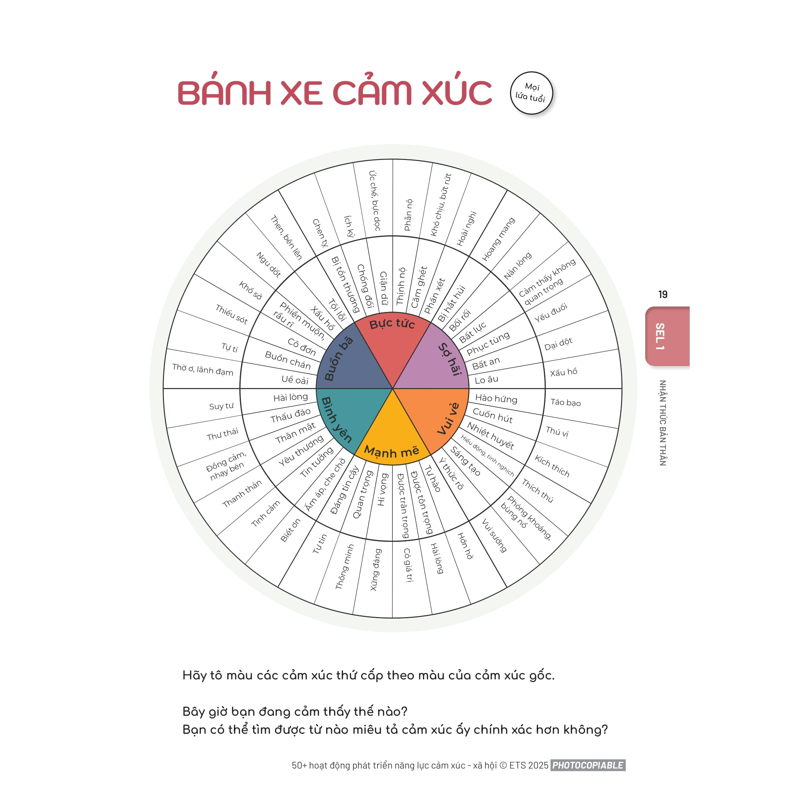 50+ Hoạt Động Phát Triển Năng Lực Cảm Xúc - Xã Hội