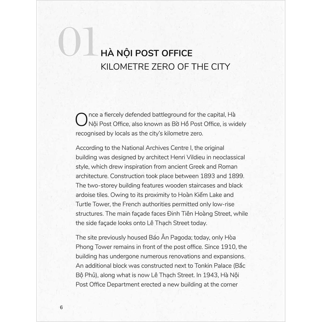 50 Spaces: Hà Nội - Huế - Sài Gòn (Sách tiếng Anh)