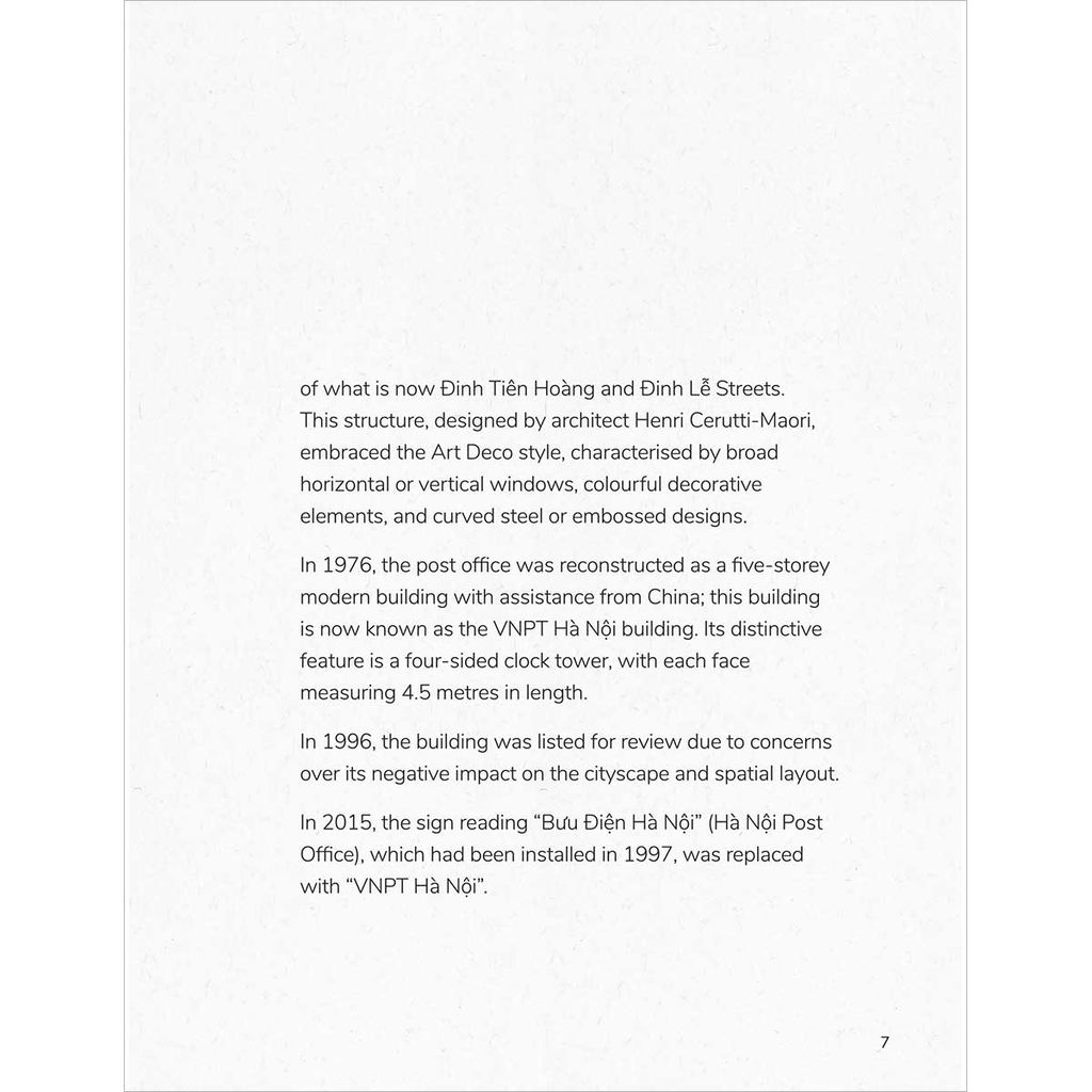 50 Spaces: Hà Nội - Huế - Sài Gòn (Sách tiếng Anh)