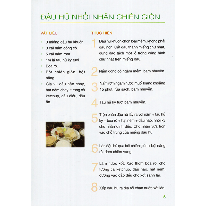 500 Món Chay Thanh Tịnh T4 (4m)