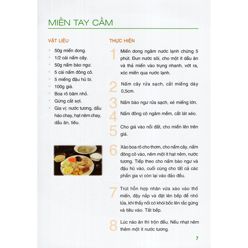 500 Món Chay Thanh Tịnh T4 (4m)