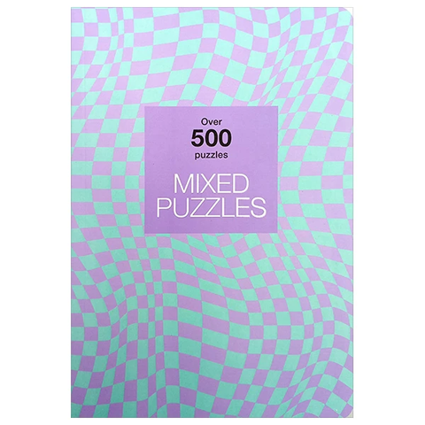 500 Puzzles Book - Mixed Puzzles