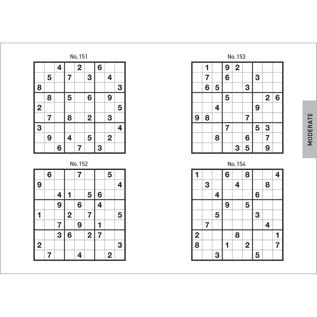 500 Puzzles Book - Sudoku - Blue & Red Geometric