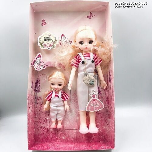Bộ 2 Búp Bê Có Khớp, Cử Động 0999 (Yf1102A)-Ht 743