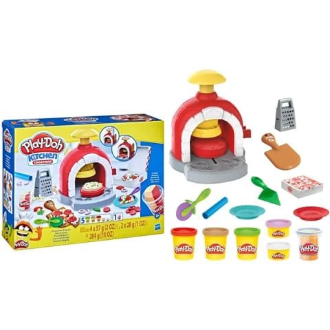 PLAYDOH MÁY LÀM BÁNH PIZZA VUI NHỘN F4373 (VTA)