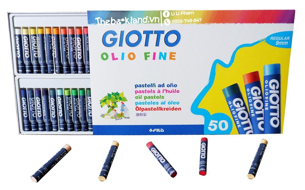 Màu Sáp 50 Màu Giotto Olio Final 294200