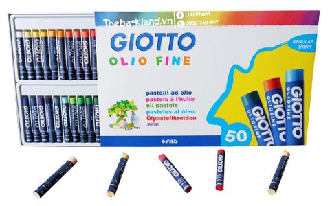 Màu Sáp 50 Màu Giotto Olio Final 294200
