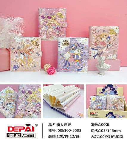 Sổ Bìa Da Pu A6 200Tr 50K100-5503/04/05/07 Dp