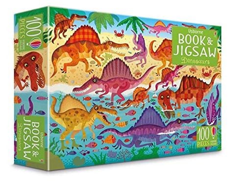 Book And Jigsaw: Dinosaurs