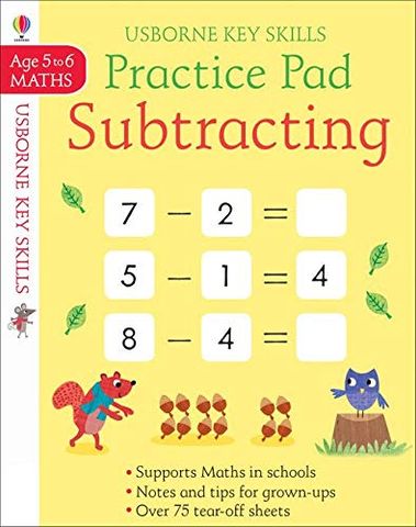 Practice Pad  6-7: Subtracting