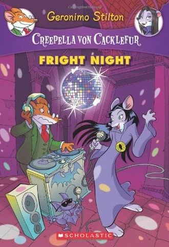 Creepella Von Cacklefur #5: Fright Night: A Geronimo Stilton Adventure (Get A Free Geronimo Stilton Badge - Limited)