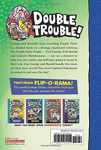 Captain Underpants #8: Captain Underpants And The Preposterous Plight Of The Purple Potty People (Color Edition)