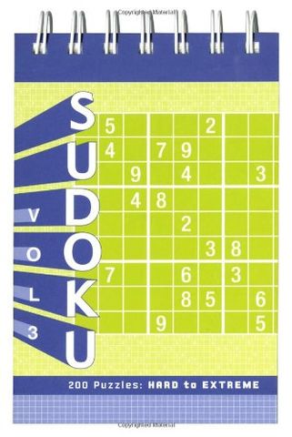 Sudoku 3: 200 Puzzles - Hard To Extreme