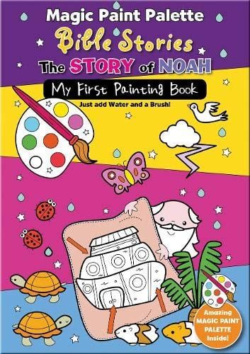Magic Paint Palette Bible Stories: The Story of Noah