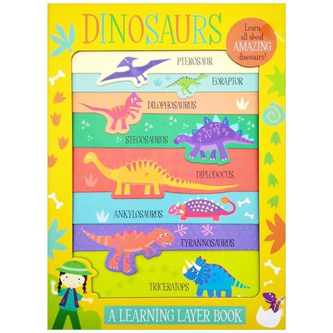 Learning Layer Board Book - Dinosaur