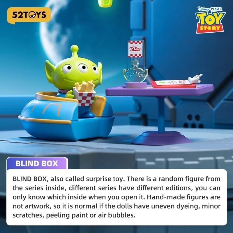 52Toys Alien Hành Tinh Pizza