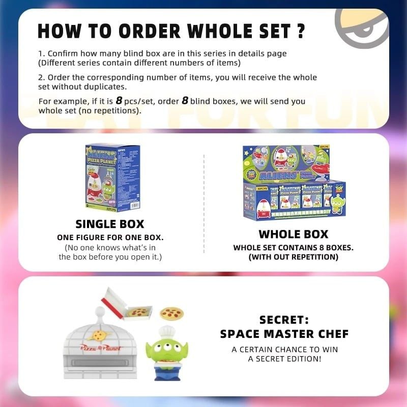 52Toys Alien Hành Tinh Pizza