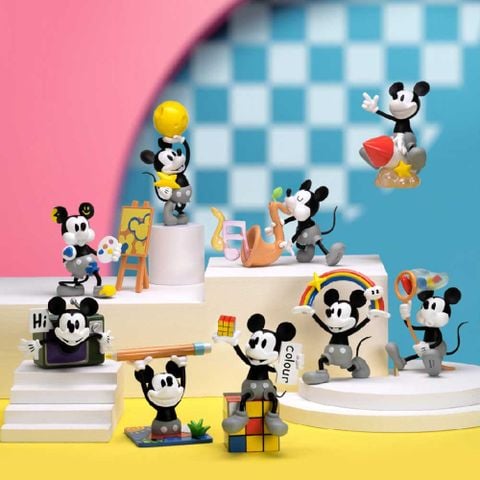 52Toys Mô Hình Mickey Mouse Color Hunting Series (Giao mẫu ngẫu nhiên)