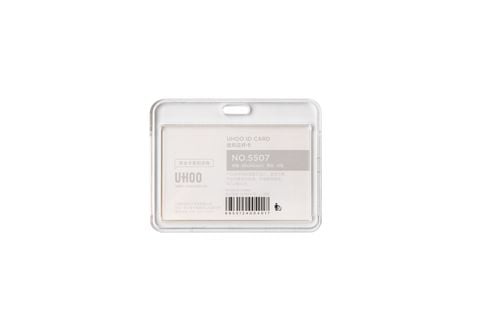 Bảng Tên Nhựa Uhoo Ngang Trắng 5507