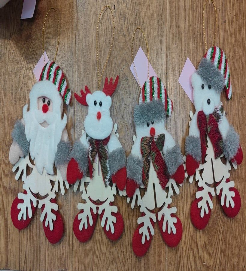 Treo Trang Trí Ông Già/Tuyết/Lộc Jm134-55Abcd H/12